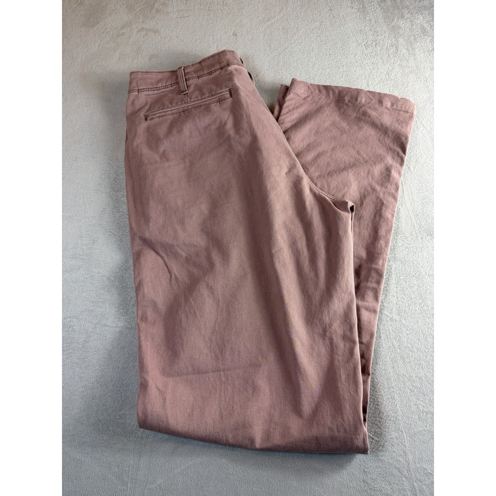 LANDS‎ END Traditional Fit  Light Pink Chino Pants Women's 33